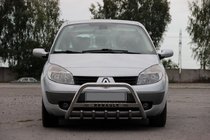 Renault Scenic/Grand 2003–2009 Predný ochranný rám WT004 (nerez) fotografia 1
