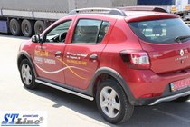 Renault Sandero 2013–2022 Bočné rúrky BB001 (2 ks, nerez) fotografia 8