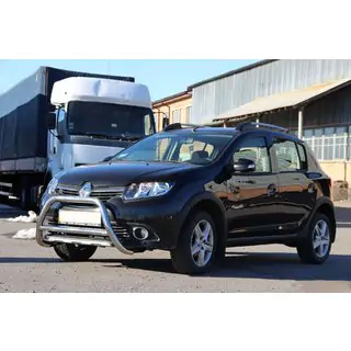 Predný ochranný rám WT006 (nerez) Dacia Sandero 2013–2020 fotografia 4