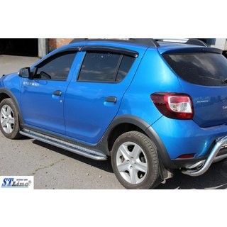 Bočné nášľapy KB001 (nerez) Renault Sandero 2013–2022 fotografia 3