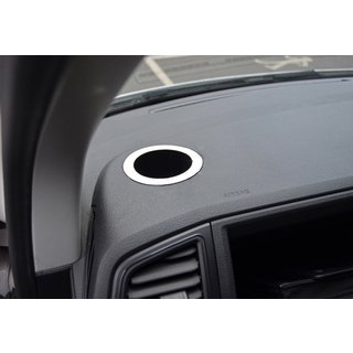 Nerezový kryt držiaka nápojov (2 ks) Volkswagen T6 2015–2024 fotografia 2