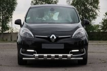 Renault Scenic/Grand 2009–2016 Predný ochranný rám ST015 (nerez) fotografia 2