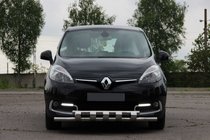 Renault Scenic/Grand 2009–2016 Predný ochranný rám ST015 (nerez) fotografia 3