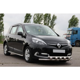 Predný ochranný rám ST015 (nerez) Renault Scenic/Grand 2009–2016 fotografia 4