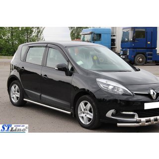 Bočné rúrky BB001 (2 ks, nerez) Renault Scenic/Grand 2009–2016 fotografia 2