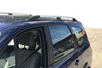 Renault Scenic/Grand 2003–2009 Chrómované strešné lyžiny (2 ks) fotografia 1
