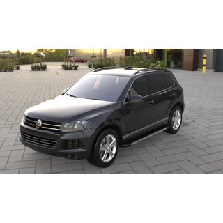 Bočné nášľapy Duru (2 ks, hliník) Volkswagen Touareg 2010–2018 fotografia 3