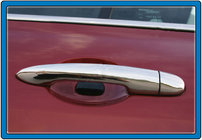 Renault Clio III 2005–2012 Nerezové kryty kľučiek dverí fotografia 2
