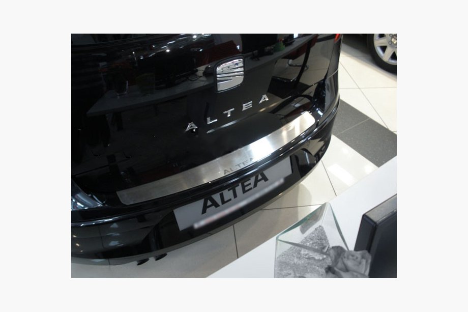 Seat Altea 2004–2015 Nerezová lišta na zadný nárazník Натанико (štandard) Image