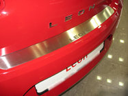 Seat Leon 2005–2012 Natanika nerezový kryt zadného nárazníka fotografia 1