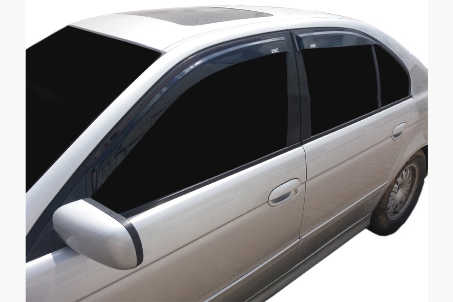 Skoda Octavia II A5 2006–2010 Okenné deflektory LiftBack (2 ks, Perflex) Image
