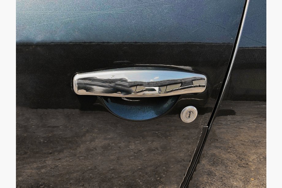 Dacia Sandero 2007–2013 Chrómové kryty kľučiek dverí (4 ks, nerez) OmsaLine – talianska nehrdzavejúca oceľ Image