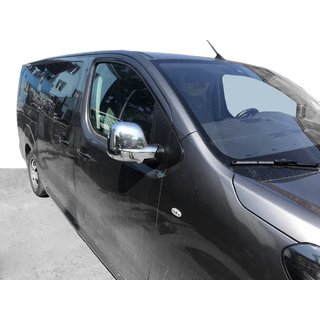 Chrómové kryty spätných zrkadiel (2 ks, plastové) Toyota Proace 2016– fotografia 1