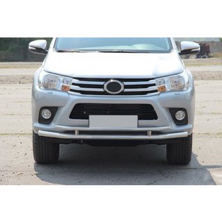 Predný ochranný rám ST018 (nerez) Toyota Hilux 2015– fotografia 3