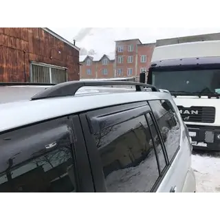 Čierne turecké strešné lyžiny fotografia 4