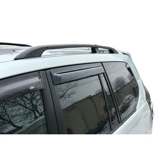 Čierne turecké strešné lyžiny Toyota Land Cruiser Prado 120 2002–2009 fotografia 1