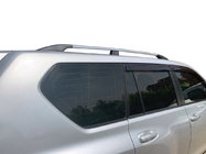 Toyota Land Cruiser Prado 150 2009–2023 Pozdĺžne strešné lyžiny – turecký dizajn (chróm, 2 ks) plastové pätky fotografia 1
