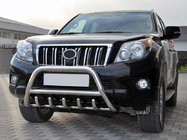 Toyota Land Cruiser Prado 150 2009–2023 Predný ochranný rám WT003 (nerez) fotografia 1