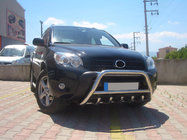 Toyota Rav 4 2006–2013 Predný ochranný rám WT003 (nerez) fotografia 4