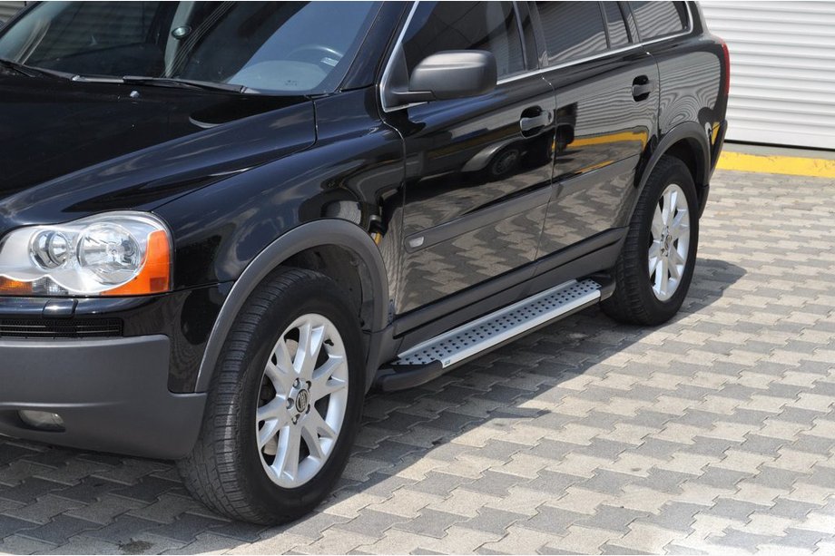 Volvo XC90 2002–2014 Bočné nášľapy Allmond Grey (2 ks, hliník) Image