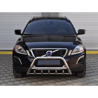 Predný ochranný rám WT003 (nerez) Volvo XC60 2009–2017 fotografia 1