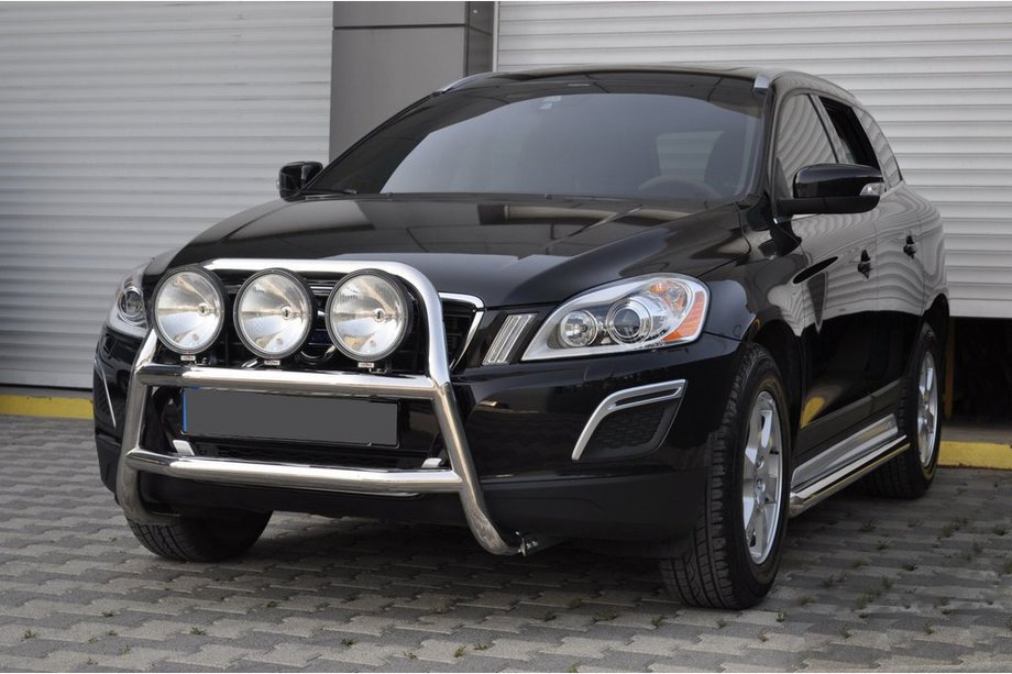 Volvo XC60 2009–2017 Predný ochranný rám WT018 (nerez) Image