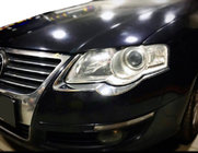 Volkswagen Passat B6 2006–2012 Mračítka na svetlá (2 ks, plast) fotografia 1