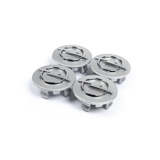Stredové krytky diskov 54/43 mm, sivé (4 ks) fotografia 1