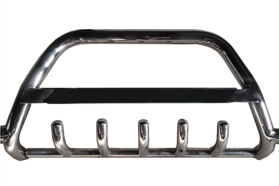 Volkswagen T5 Multivan 2003–2010 Predný ochranný rám WT004 LED (nerez) Image