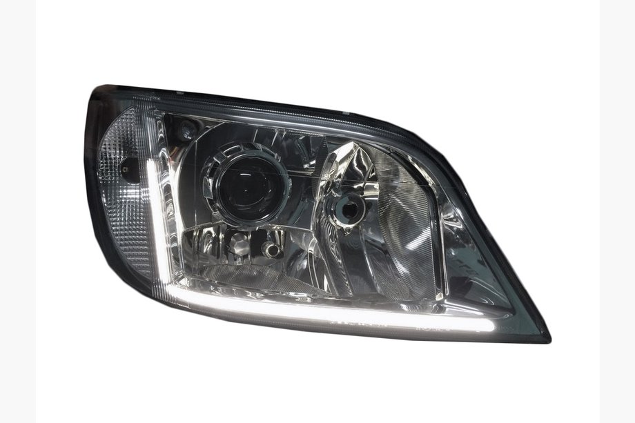 Mercedes Sprinter W901/902/903/904/905 1995–2006 Predné svetlomety s 1 šošovkou ↗ LED (2 ks, Taiwan) Image