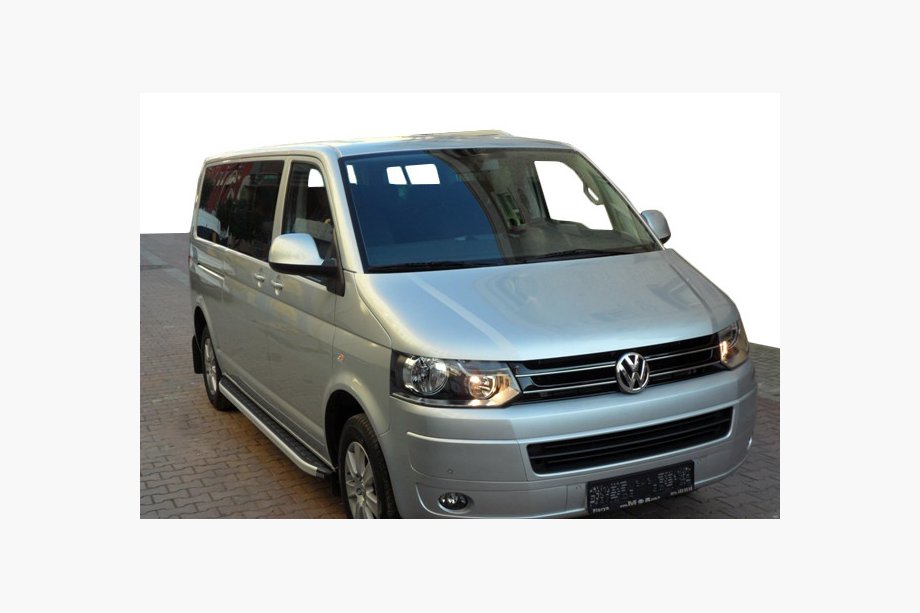 Volkswagen T5 2010–2015 Bočné nášľapy Fullmond (2 ks, hliník) Image