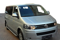 Volkswagen T5 2010–2015 Bočné nášľapy Fullmond (2 ks, hliník) fotografia 1