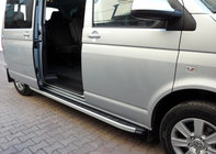 Volkswagen T4 Caravelle/Multivan 1990–2003 Bočné nášľapy Fullmond (2 ks, hliník) fotografia 1