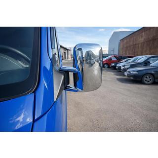 Chrómové kryty zrkadiel (2 ks, plast) Mercedes Sprinter W901/902/903/904/905 1995–2006 fotografia 3
