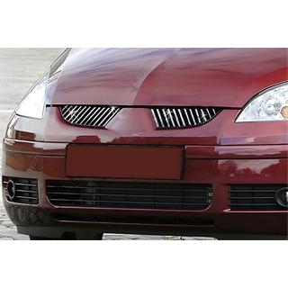 Nerezové lišty na masku chladiča (24 ks) Mitsubishi Colt 2004–2012