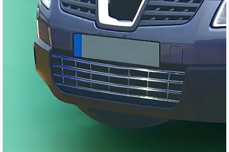 Nissan Qashqai 2007–2010 Mriežka do nárazníka (nerez) Image