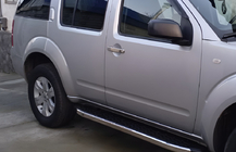 Nissan Pathfinder R51 2005–2014 Nerezové kryty kľučiek dverí (2 ks) S čipom, Carmos – turecká nehrdzavejúca oceľ fotografia 4