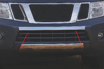 Nissan Navara 2006–2015 Nerezový kryt na predný nárazník fotografia 1