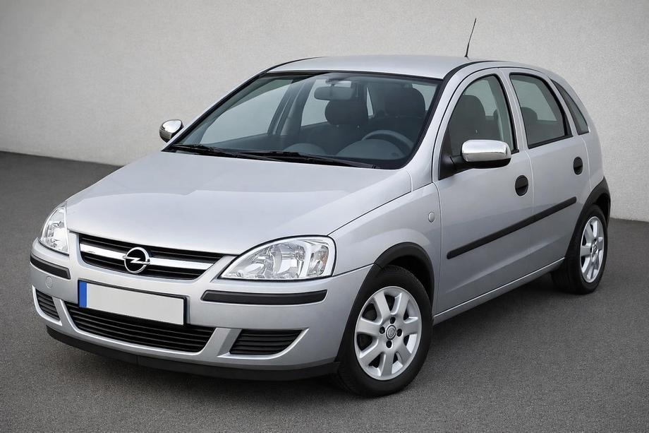 Opel Corsa C 2000–2006 Chromové kryty spätných zrkadiel (2 ks, nerez) Image