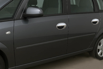 Opel Meriva 2002–2010 Chrómové kryty kľučiek dverí (4 ks, nerez) fotografia 1