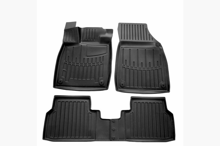 Volkswagen ID.4 2020– Gumené koberce Stingray 3D do interiéru (X) Image