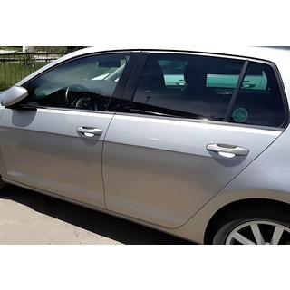 Spodné okenné lišty Black Chrome (4 ks, nerez) Volkswagen Golf 7/E-Golf 2012–2020 fotografia 1