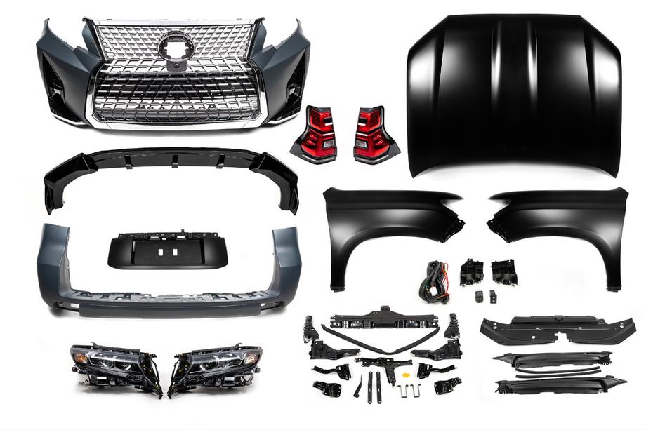 Toyota Land Cruiser Prado 150 2009–2023 Facelift konverzná sada z 2009-2016 na 2017- (Elite set) Image