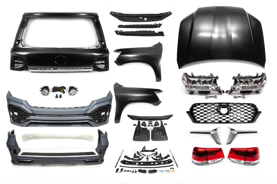Toyota Land Cruiser 200 2007–2021 Restylingová prestavbová sada z LC200 2008-2015 na LC 2022 TRD EWAN Fotografia 1