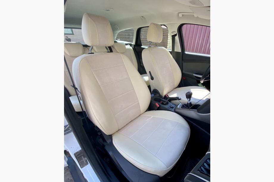 Ford Focus III 2011–2017 Autopoťahy eko koža+textil+antara Antara A099 (kompletný interiér) Image