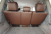 Toyota Land Cruiser Prado 120 2002–2009 Autopoťahy ekokoža + tkanina + Alcantara Antara A088 (kompletný interiér) fotografia 13