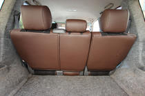 Toyota Land Cruiser Prado 120 2002–2009 Autopoťahy ekokoža + tkanina + Alcantara Antara A088 (kompletný interiér) fotografia 10