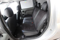Renault Logan I 2005–2008 Autopoťahy eko koža+textília+Alcantara Antara A001 (kompletný set do celého interiéru) fotografia 7