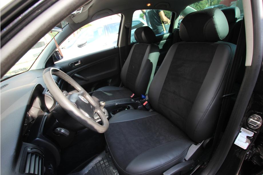 Volkswagen Passat B5 1997–2005 Autopoťahy eko koža+textília+Alcantara Antara A001 (kompletný set do celého interiéru) Image