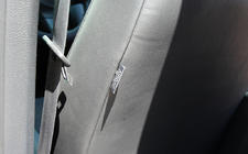Volkswagen Golf 6 2008–2014 Autopoťahy eko koža+textília+Alcantara Antara A001 (kompletný set do celého interiéru) fotografia 10